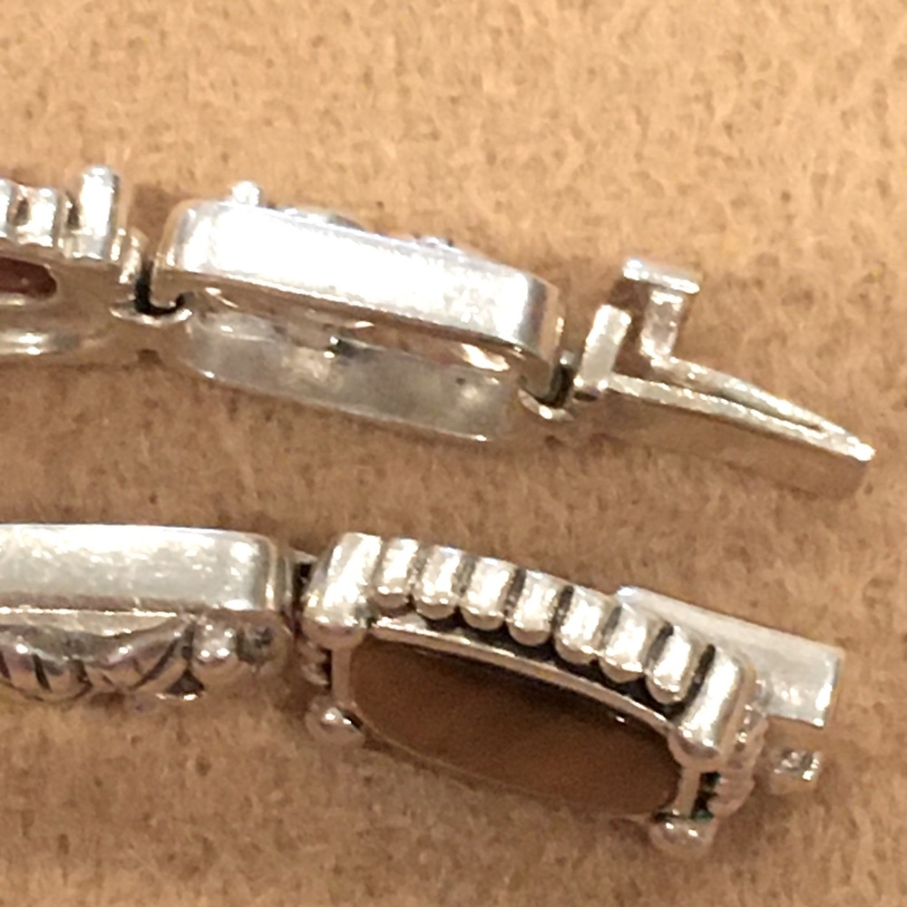 Vintage 925 Sterling Silver Bracelet - Picture 12 of 15